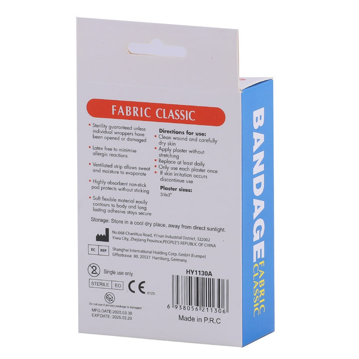 Novamed Bandage Fabric Classic Plaster 50's HY1130 - Easy Pharmacy LLC