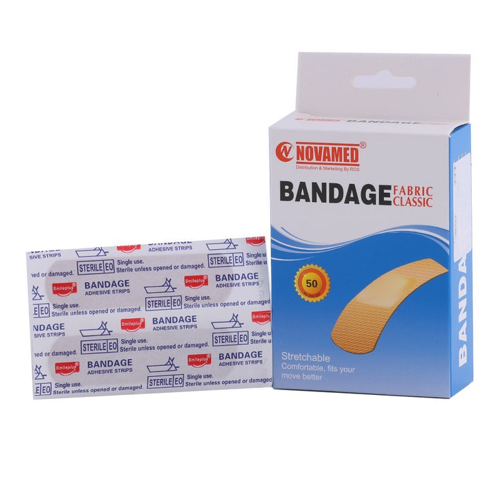 Novamed Bandage Fabric Classic Plaster 50's HY1130 - Easy Pharmacy LLC