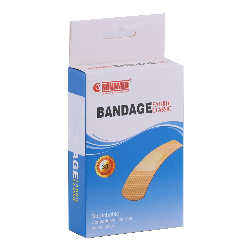 Novamed Bandage Fabric Classic Plaster 30's HY1123A - Easy Pharmacy LLC