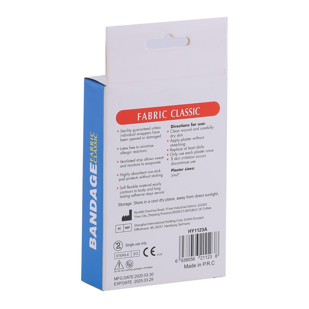Novamed Bandage Fabric Classic Plaster 30's HY1123A - Easy Pharmacy LLC