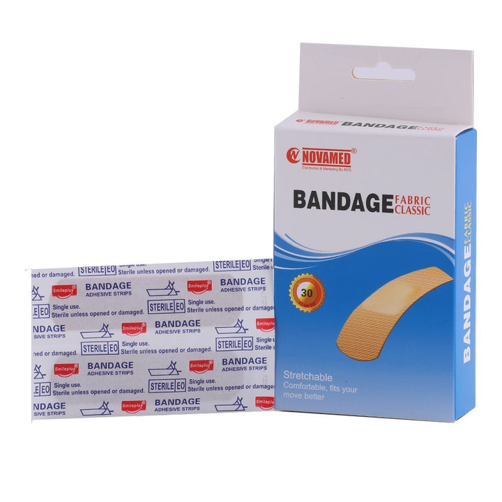 Novamed Bandage Fabric Classic Plaster 30's HY1123A - Easy Pharmacy LLC