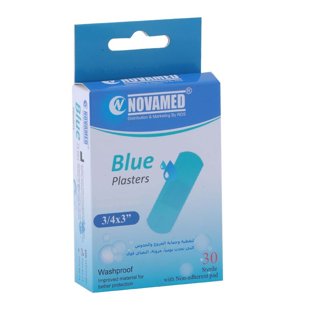 Novamed Detective Blue Plaster 30's HY1062A - Easy Pharmacy LLC