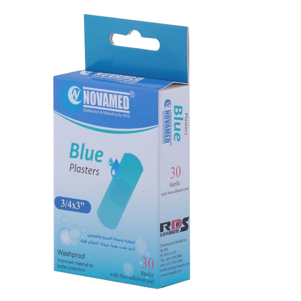 Novamed Detective Blue Plaster 30's HY1062A - Easy Pharmacy LLC