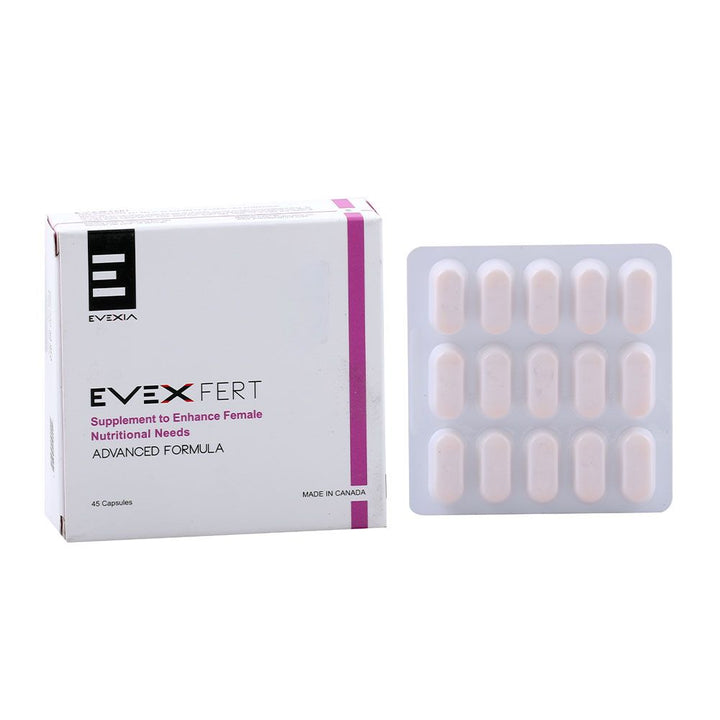 Evexia EvexFert Capsules 45's - Easy Pharmacy LLC