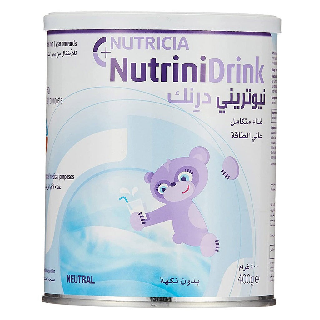 Nutricia NutriniDrink Children's Milk Special Formula For 12+ Months Neutral Flavour 400g - Easy Pharmacy LLC