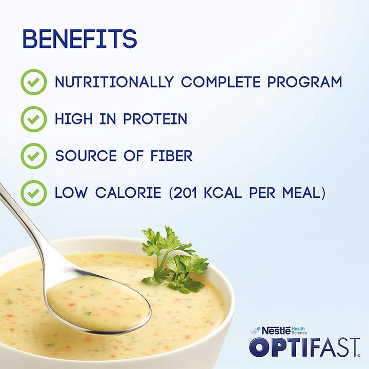 Nestle Optifast VLCD Vegetable Soup Sachets 53 g 8's - Easy Pharmacy LLC