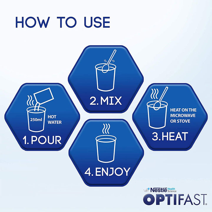Nestle Optifast VLCD Vegetable Soup Sachets 53 g 8's - Easy Pharmacy LLC