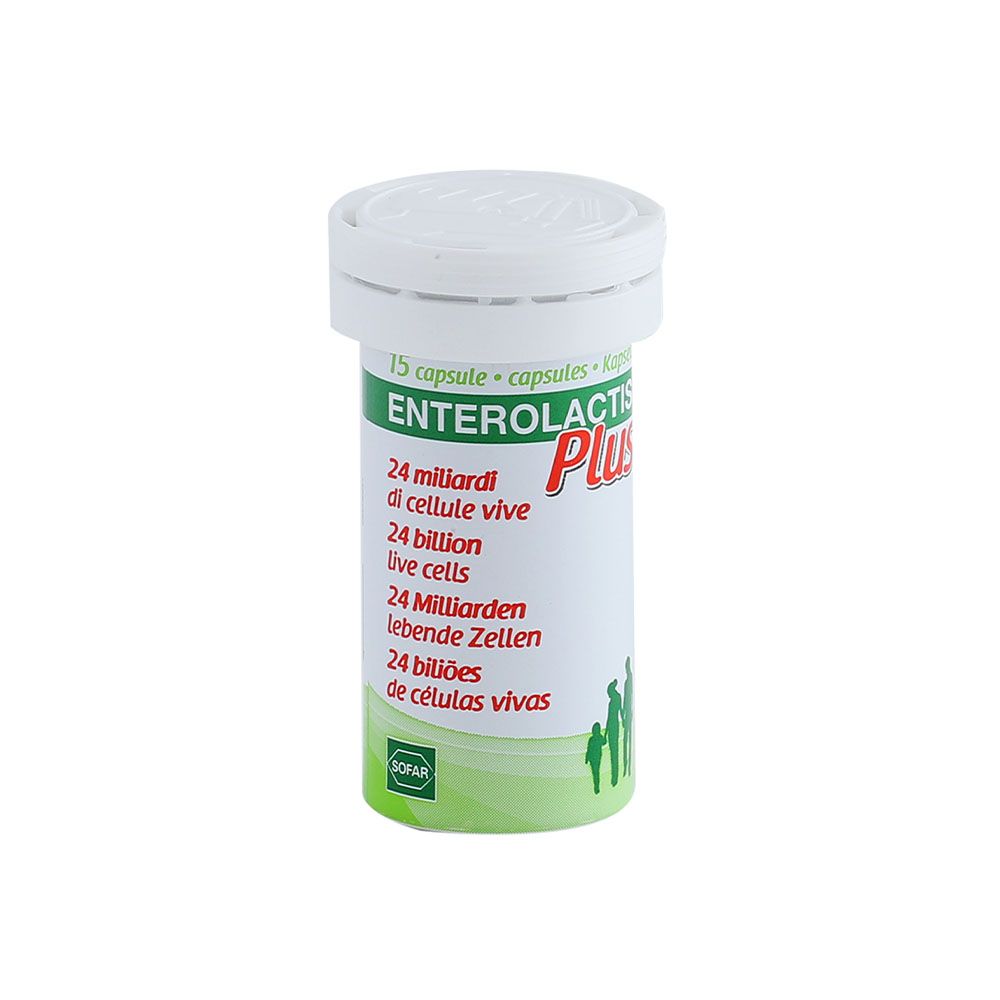 Enterolactis Plus Probiotic Capsules 15's - Easy Pharmacy LLC