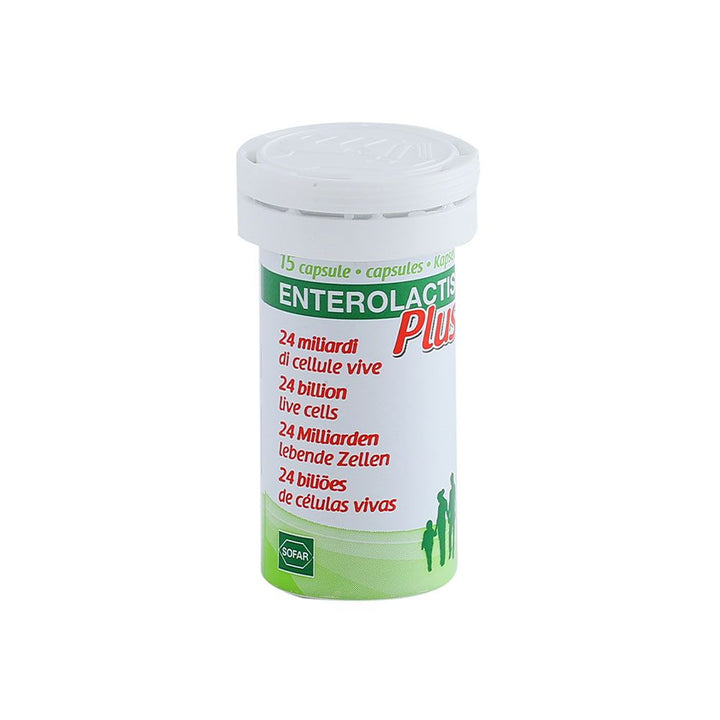 Enterolactis Plus Probiotic Capsules 15's - Easy Pharmacy LLC