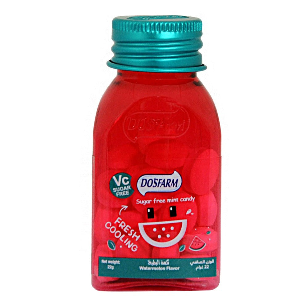 Dosfarm Sugar Free Candy With Vitamin C Watermelon 22 g 1's - Easy Pharmacy LLC