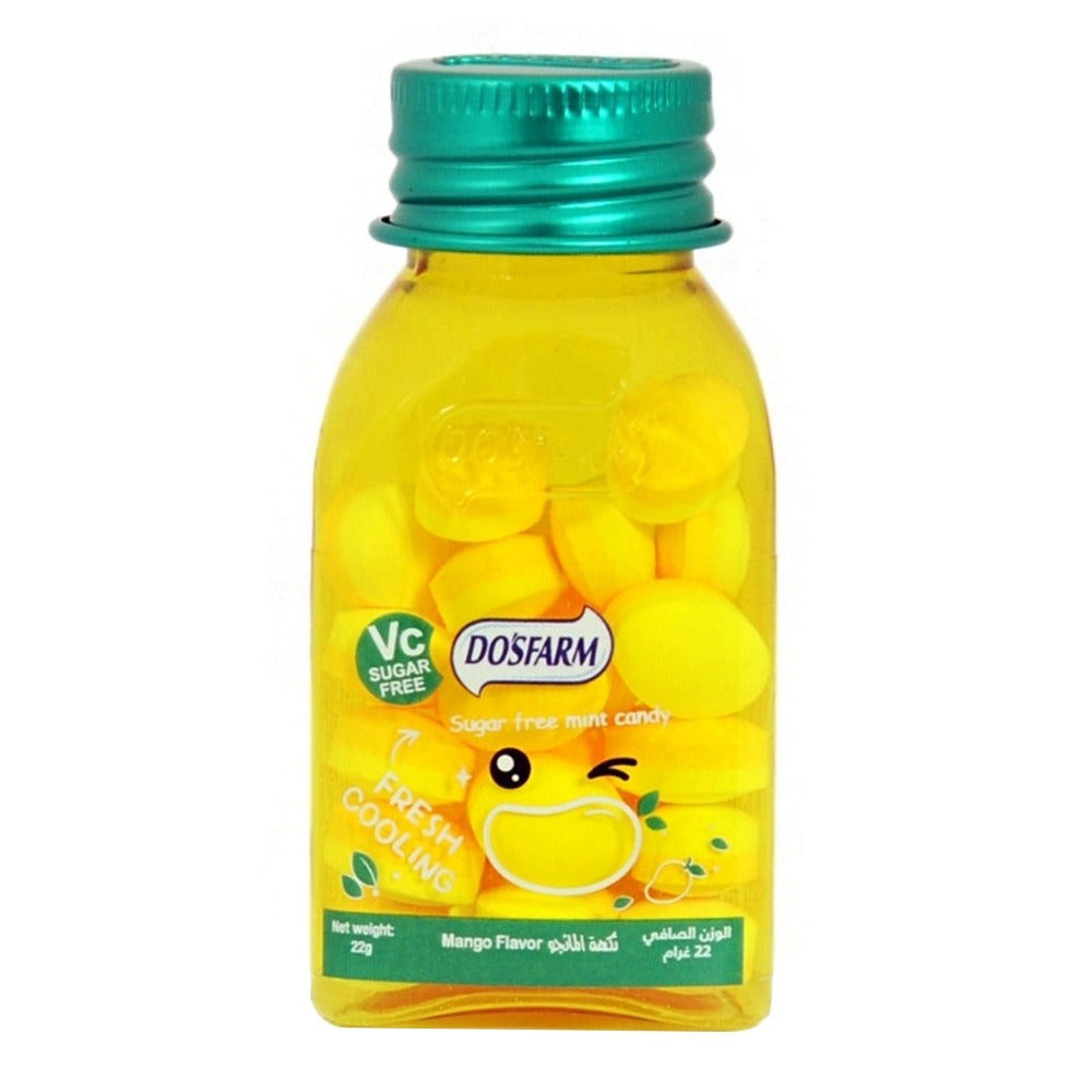 Dosfarm Sugar Free Candy With Vitamin C Mango 22 g 1's - Easy Pharmacy LLC