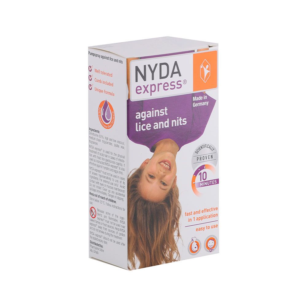 Nyda Express Pumpspray Against Lice And Nits 50 mL - Easy Pharmacy LLC