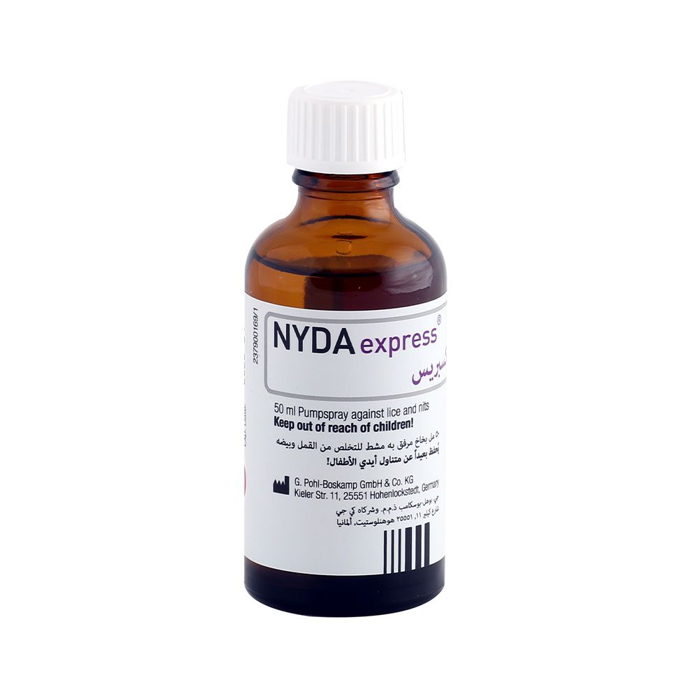 Nyda Express Pumpspray Against Lice And Nits 50 mL - Easy Pharmacy LLC