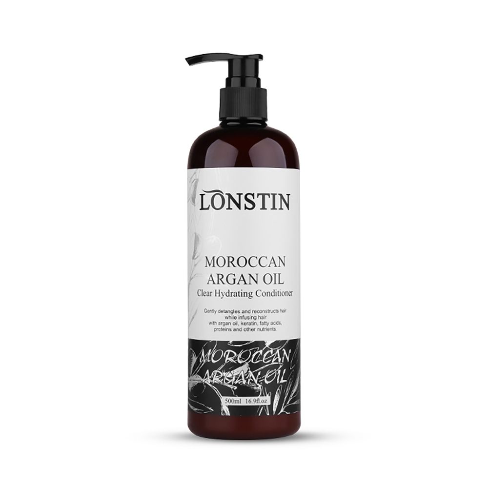 Lonstin Moroccan Argan Oil Clear Hydrating Conditioner 500 mL - Easy Pharmacy LLC