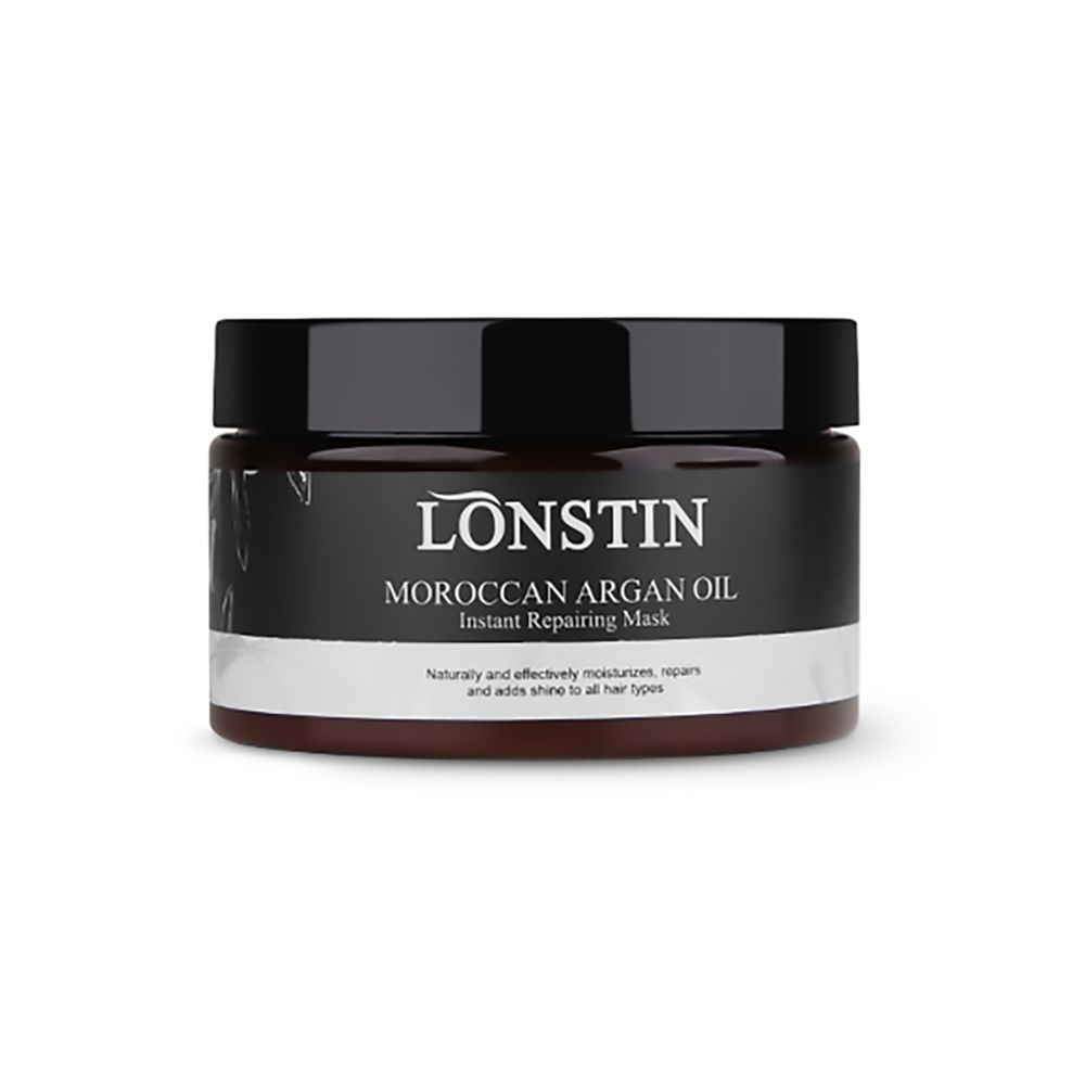 Lonstin Moroccan Argan Oil Instant Repairing Hair Mask 300 mL - Easy Pharmacy LLC