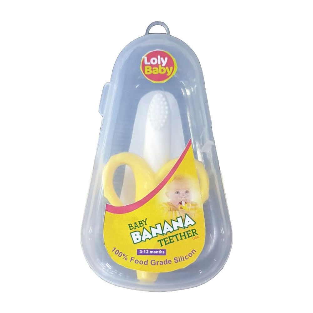 Loly Baby Banana Teether 1's - Easy Pharmacy LLC