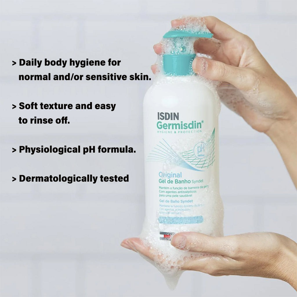 Isdin Germisdin Original Soap-Free Bath Gel 250 mL + Isdin Germisdin Hand Gel 120 mL PROMO - Easy Pharmacy LLC