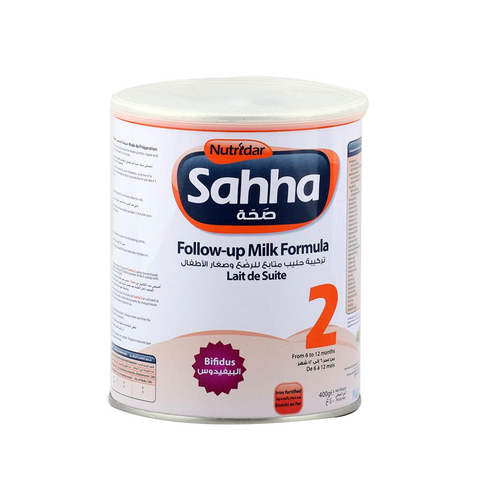 Nutridar Sahha 2 Follow up Infant Milk Formula 400 g - Easy Pharmacy LLC