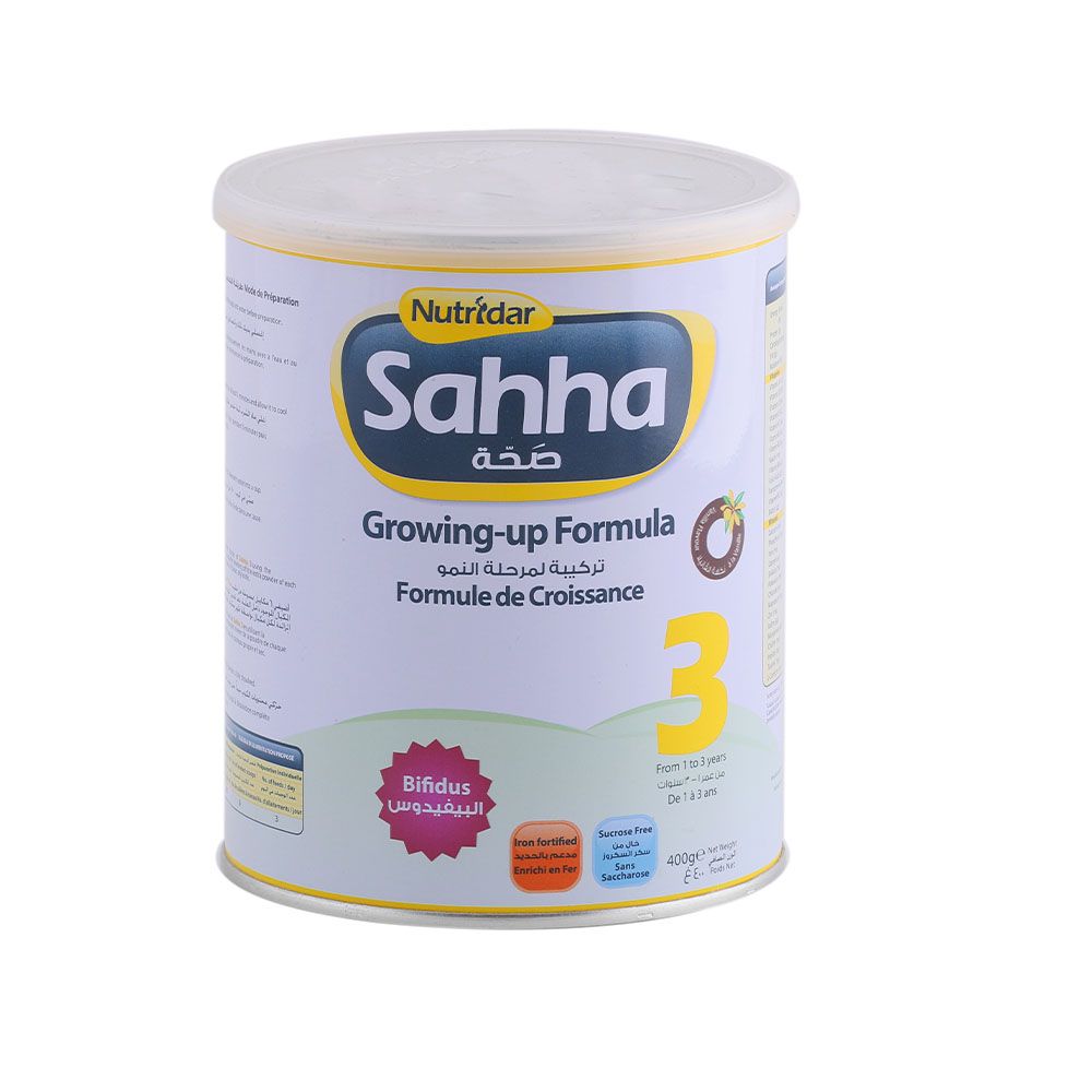 Nutridar Sahha 3 Growing-up Formula 1-3 Years 400 g - Easy Pharmacy LLC