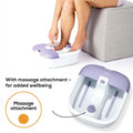 Beurer FB12 Foot Spa Massage With Massage Attachment 3 Functions Including Vibration And Bubble Massage