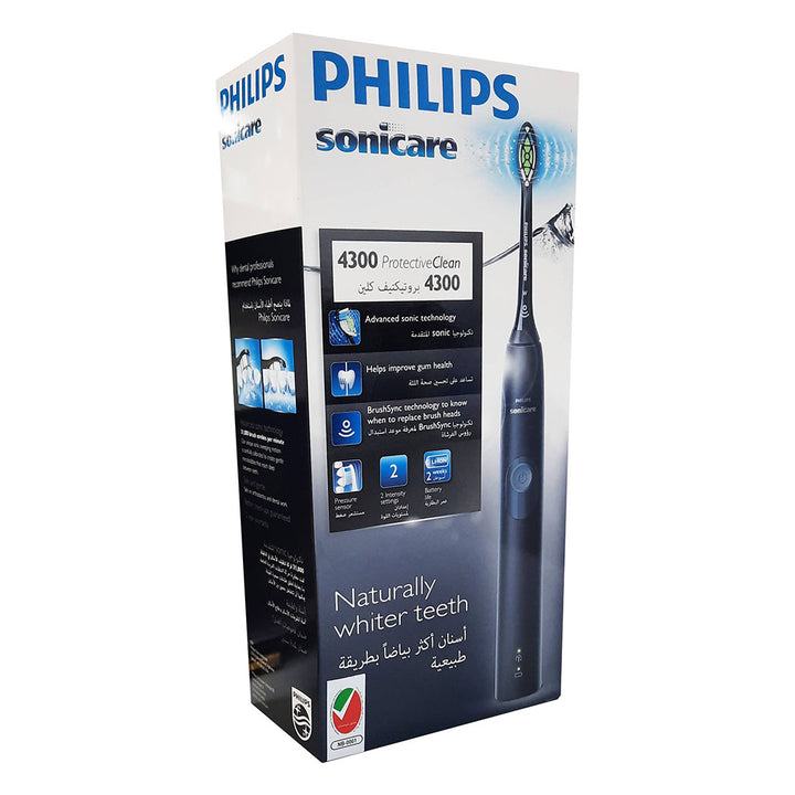 Philips Sonicare 4300 Protective Clean Rechargeable Sonic Toothbrush HX6800 - Easy Pharmacy LLC