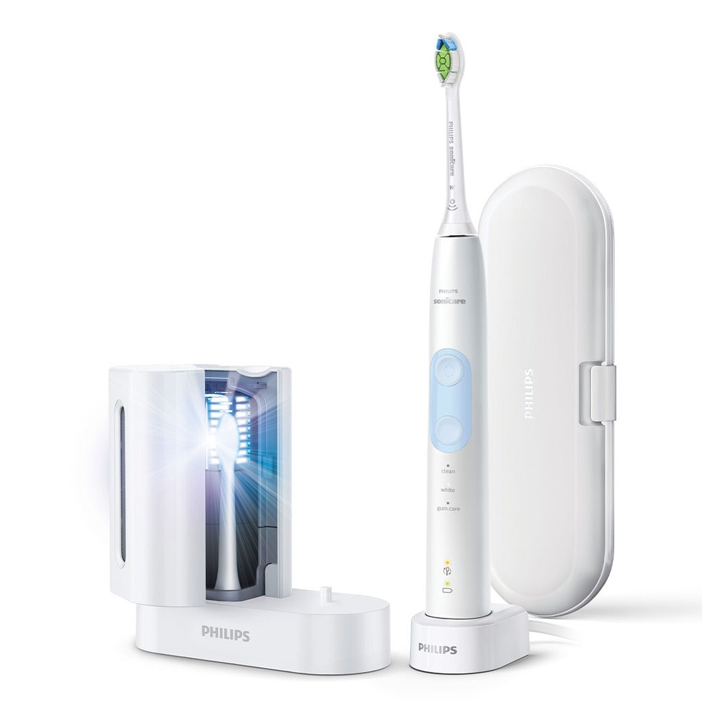 Philips Sonicare Protective Clean 5100 With UV Sanitizer Sonic Electric Toothbrush Hx6859 - Easy Pharmacy LLC