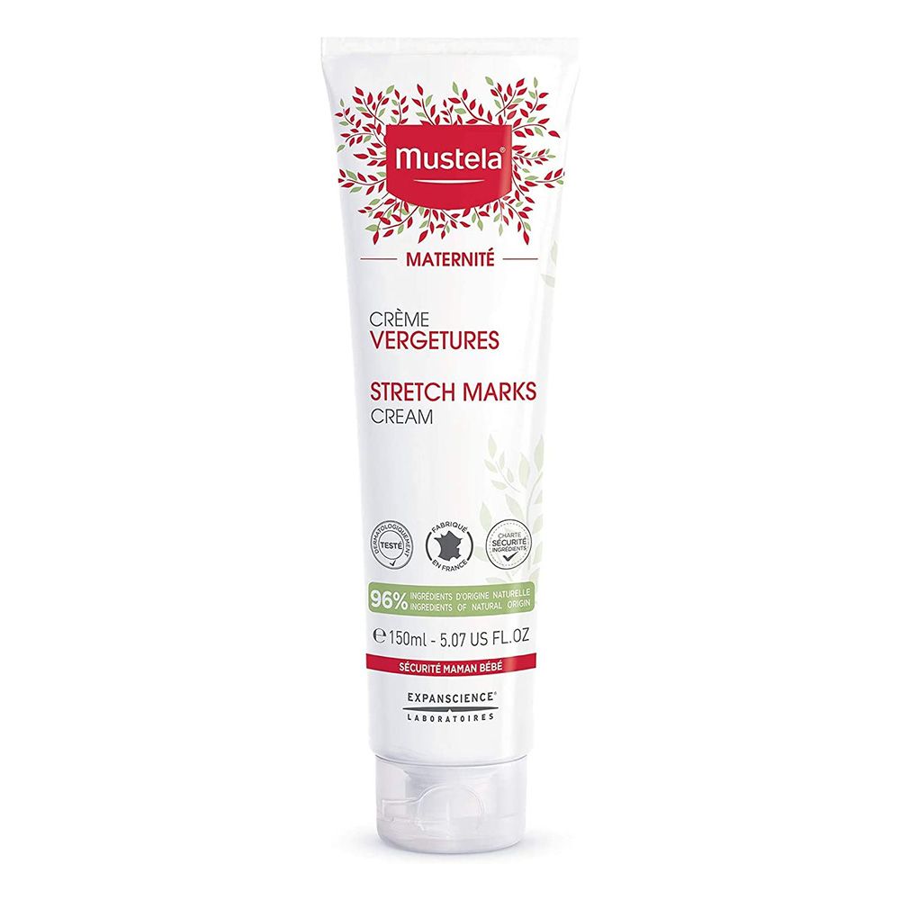 Mustela 3 In 1 Maternity Stretch Marks Cream For Pregnancy, Fragrance Free 150ml - Easy Pharmacy LLC