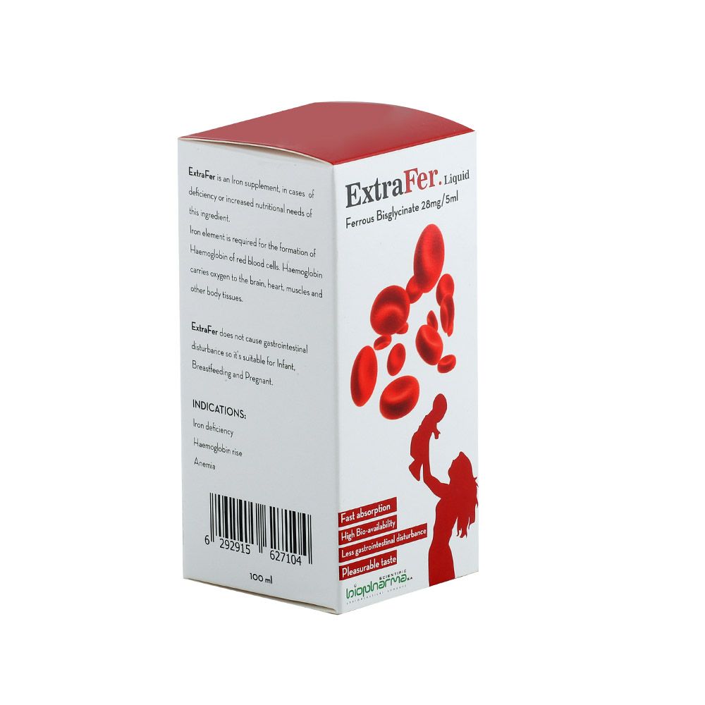 ExtraFer Oral Liquid 100 mL - Easy Pharmacy LLC