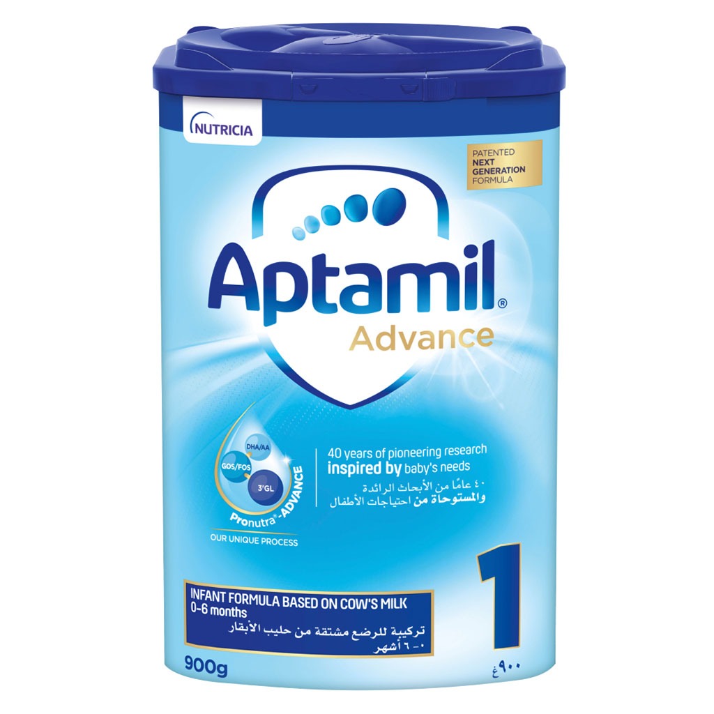 Aptamil Advance Stage 1 Baby Milk Formula For 0 To 6 Months 900g - Easy Pharmacy LLC