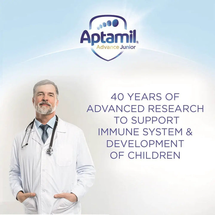 Aptamil Advance Junior Stage 3 Toddlers Milk Formula For 1 To 3 Years 900g