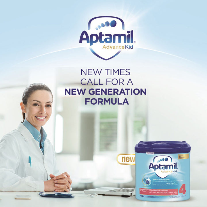 Aptamil Advance Kid Stage 4 Growing Up Children's Milk Formula For 3 To 6 Years 400g - Easy Pharmacy LLC