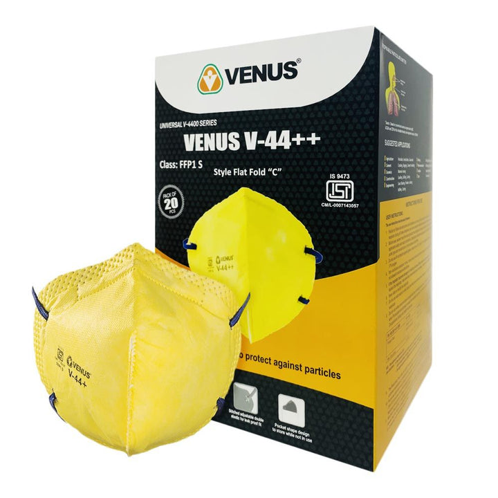 Venus V-44++ FFP1 Filtering Mask 20's - Easy Pharmacy LLC