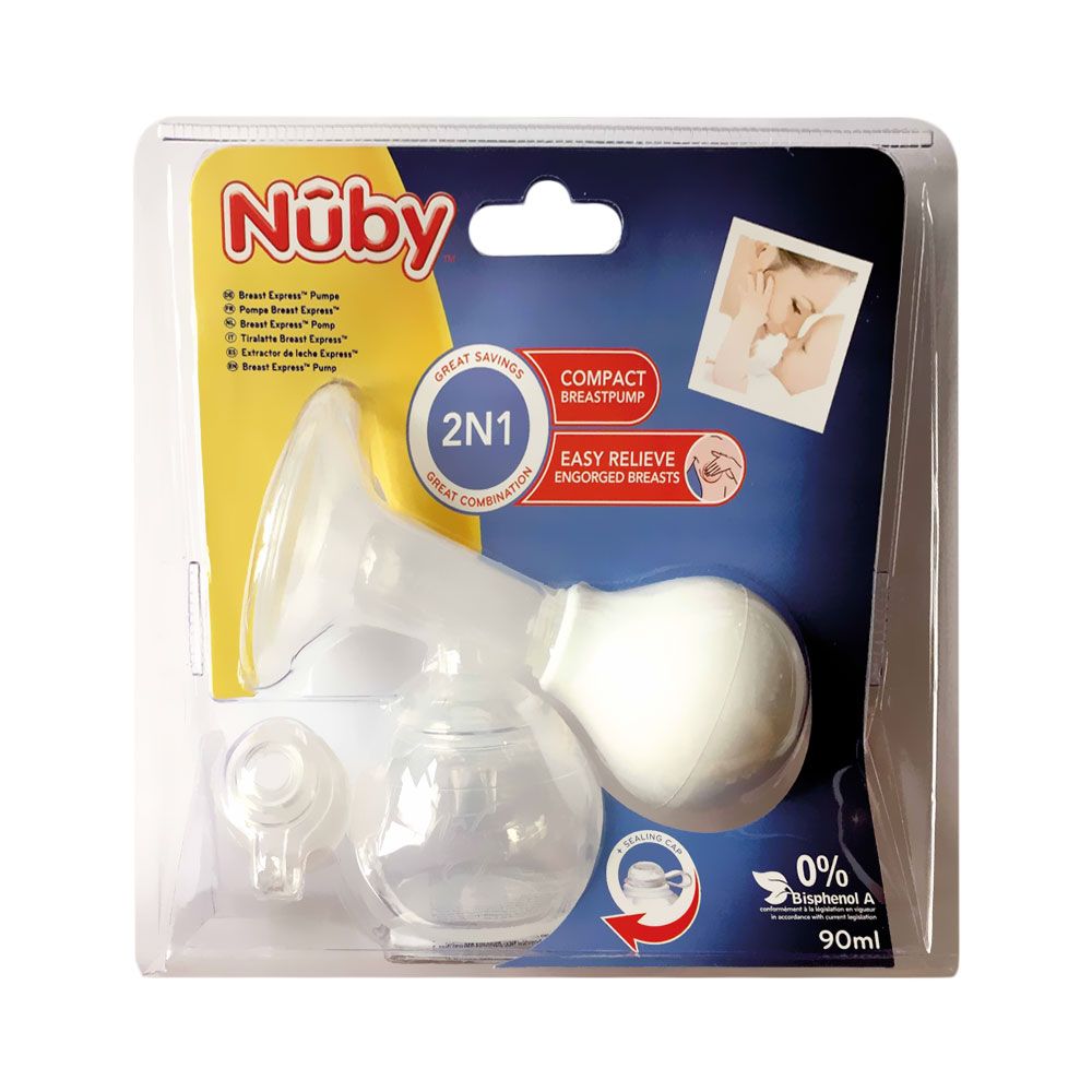 Nuby Breast Express Pump 90 mL - Easy Pharmacy LLC
