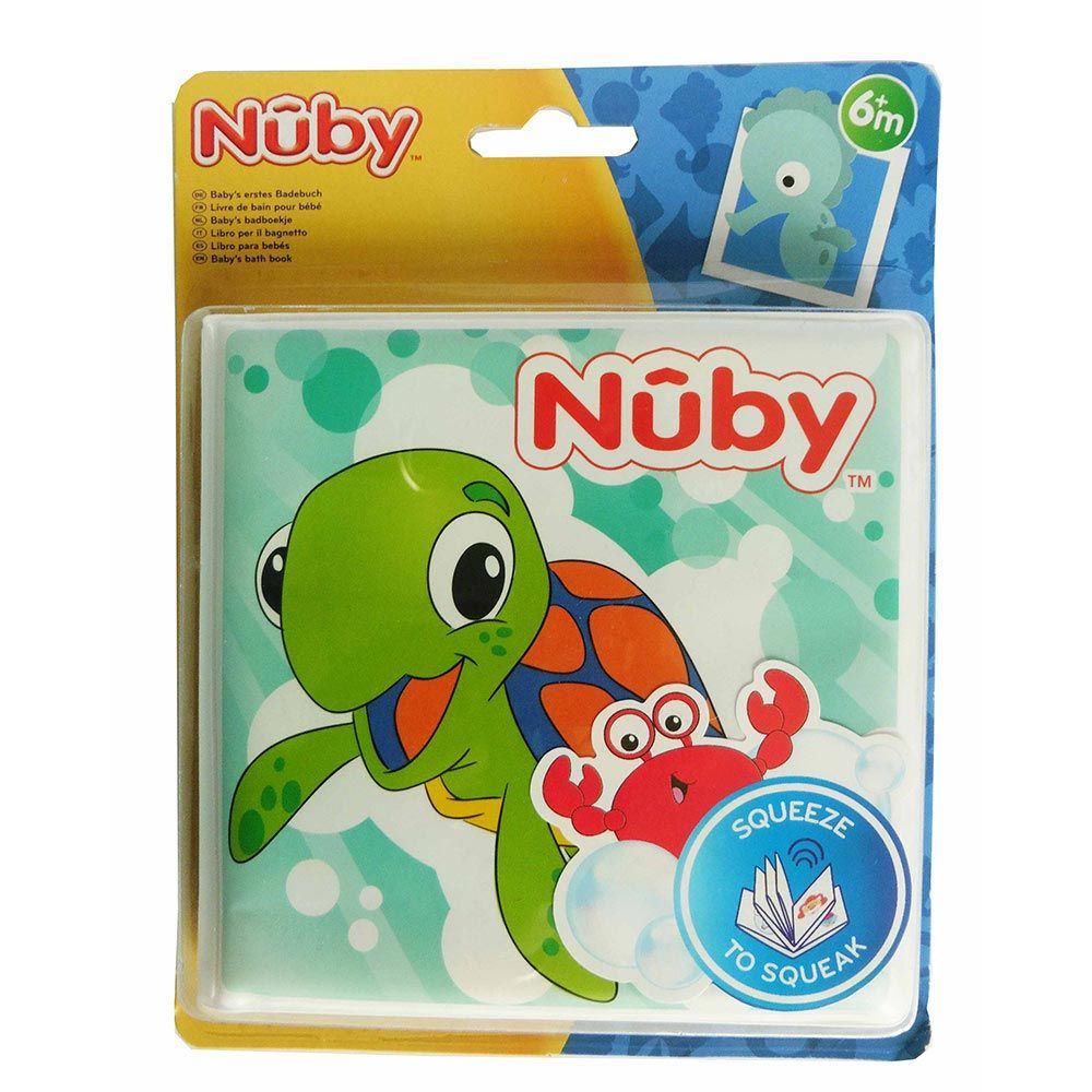 Nuby Baby's Bath Book 4+ month - Easy Pharmacy LLC