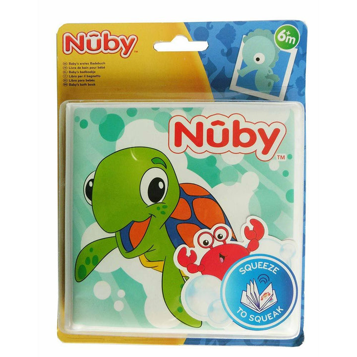 Nuby Baby's Bath Book 4+ month - Easy Pharmacy LLC