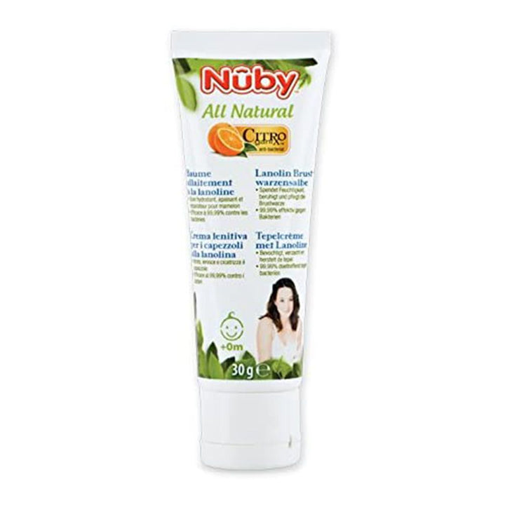 Nuby CitroGanix All Natural Lanolin Nursing Balm 30g - Easy Pharmacy LLC