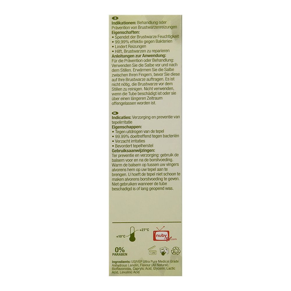 Nuby CitroGanix All Natural Lanolin Nursing Balm 30g - Easy Pharmacy LLC