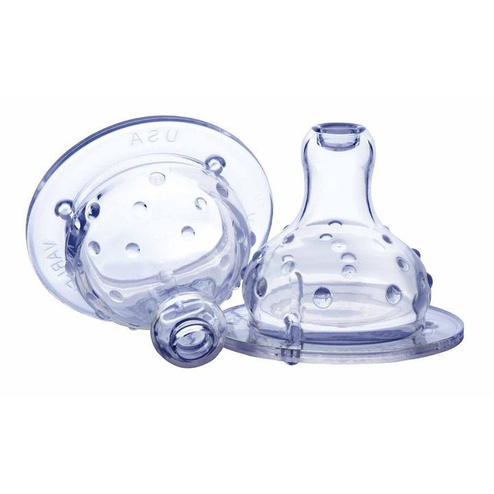Nuby Anti-colic Vari-Flo Nipple for wide neck bottle 4+ month 2's - Easy Pharmacy LLC