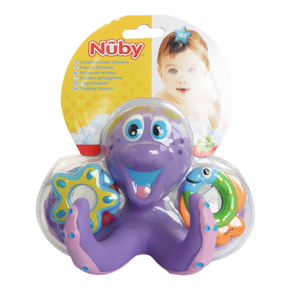 Nuby Floating Octopus 18+ month 1's - Easy Pharmacy LLC
