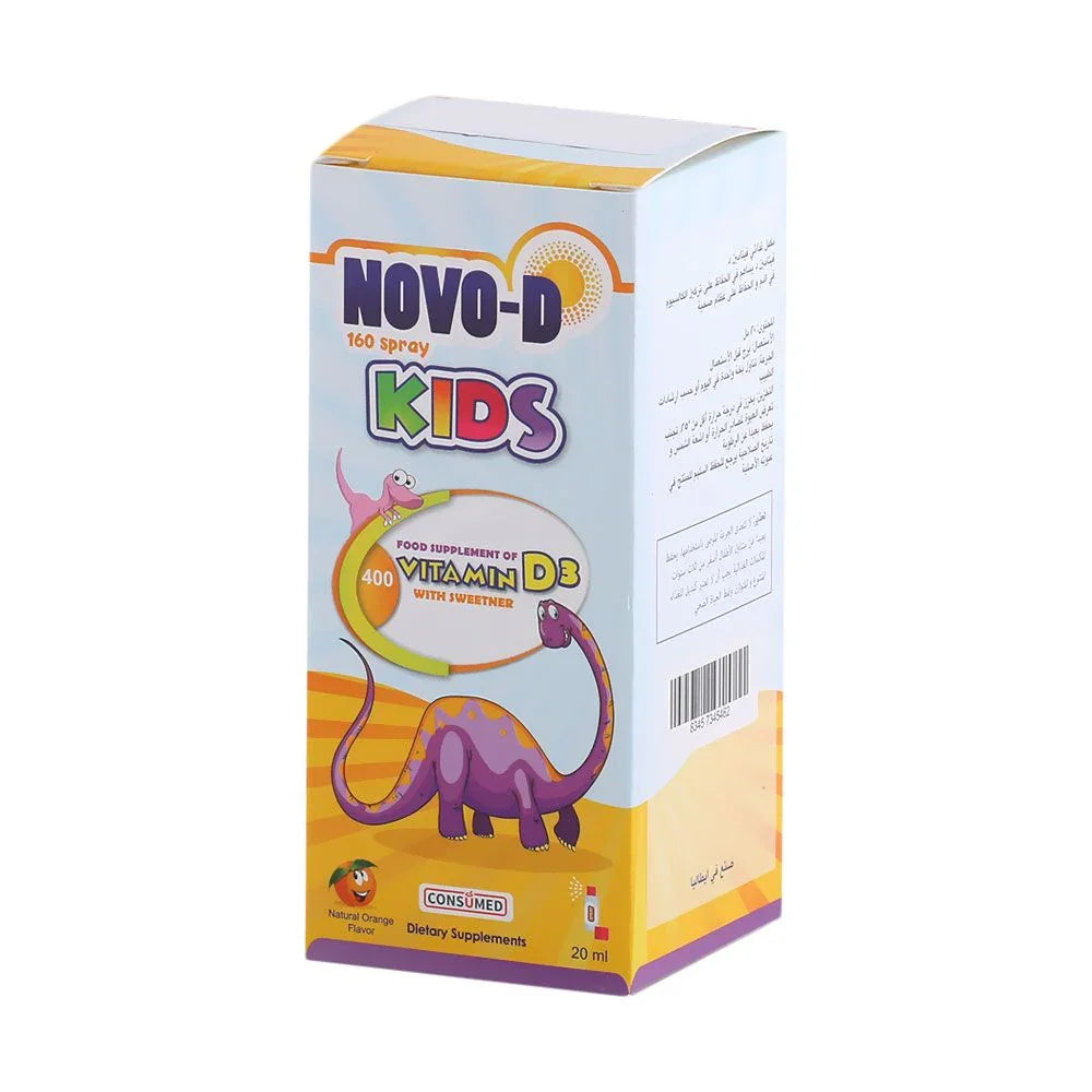 Novo-D Vitamin D3 Oral Spray 20 mL - Easy Pharmacy LLC