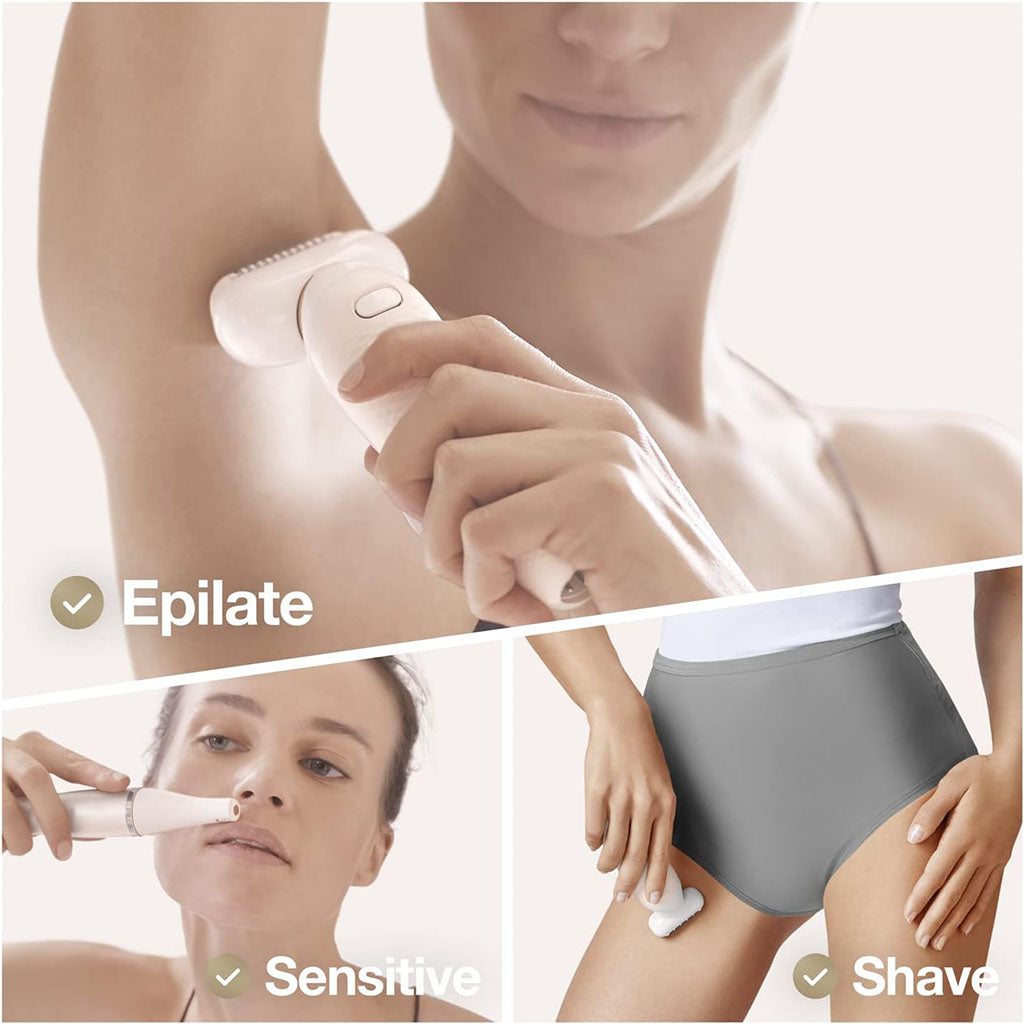 Braun Silk-epil 9 Flex Beauty Set Wet & Dry Epilator 9300 - Easy Pharmacy LLC