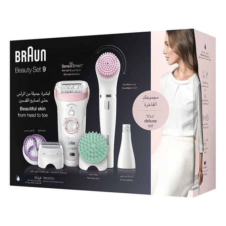Braun Silk-Epil 9 Beauty Set Wet & Dry Epilator 9985 - Easy Pharmacy LLC