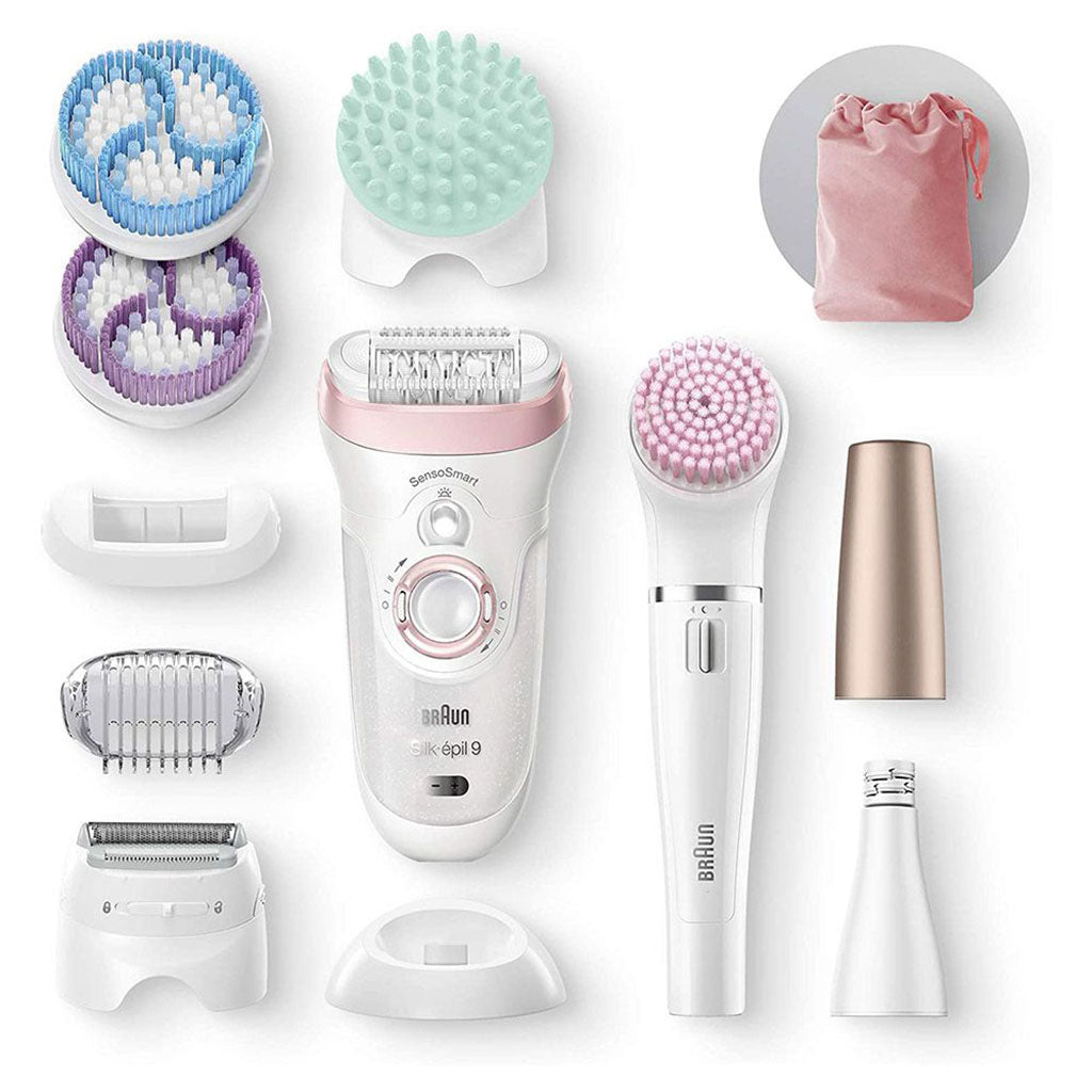 Braun Silk-Epil 9 Beauty Set Wet & Dry Epilator 9985 - Easy Pharmacy LLC