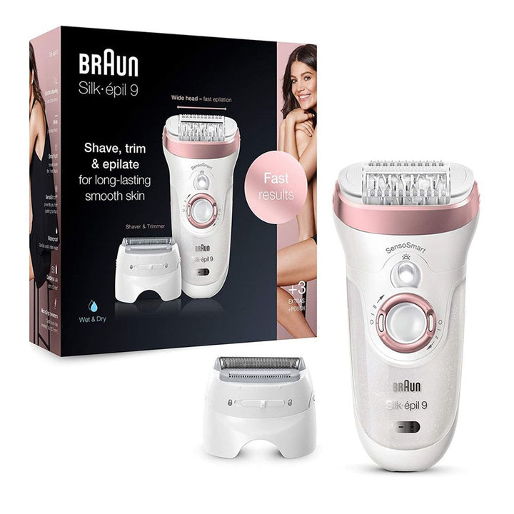 Braun Silk-epil 9 Wet & Dry epilator 9720 - Easy Pharmacy LLC