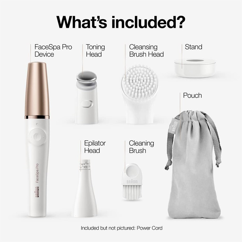 Braun FaceSpa Pro 3-in-1 Epilator 911 - Easy Pharmacy LLC