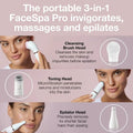 Braun FaceSpa Pro 3-in-1 Epilator 911
