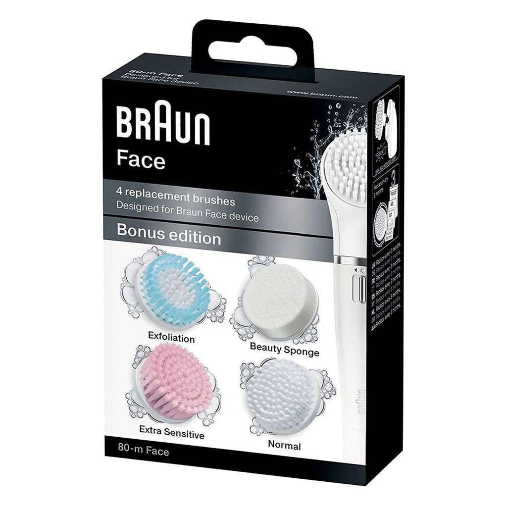 Braun 80-m Replacement Brushes Bonus Edition 4's - Easy Pharmacy LLC