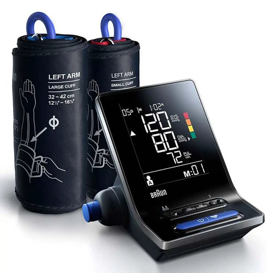 Braun ExactFit 5 Connect BUA-6350 – Smart Upper Arm Blood Pressure Monitor for Wellness Tracking