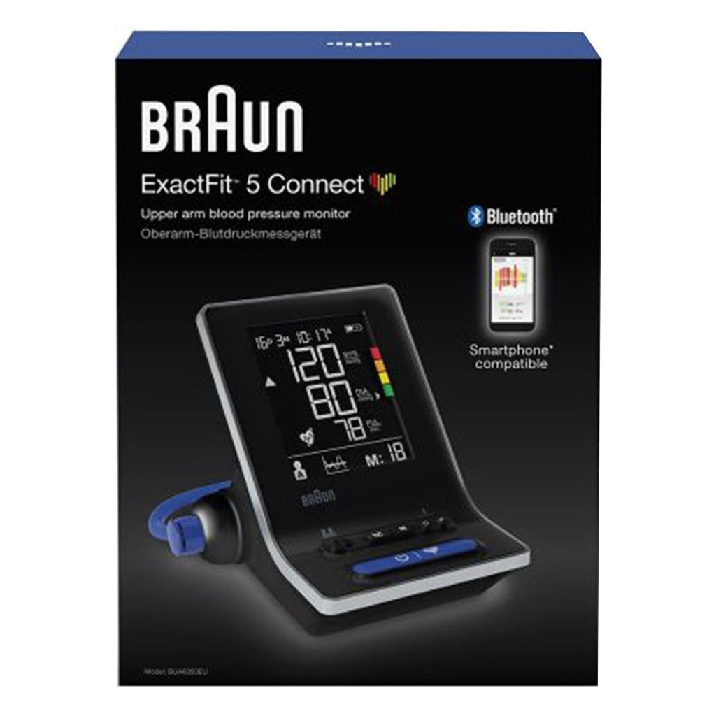 Braun BUA-6350 Exactfit 5 Connect Upper Arm BP Monitor - Easy Pharmacy LLC