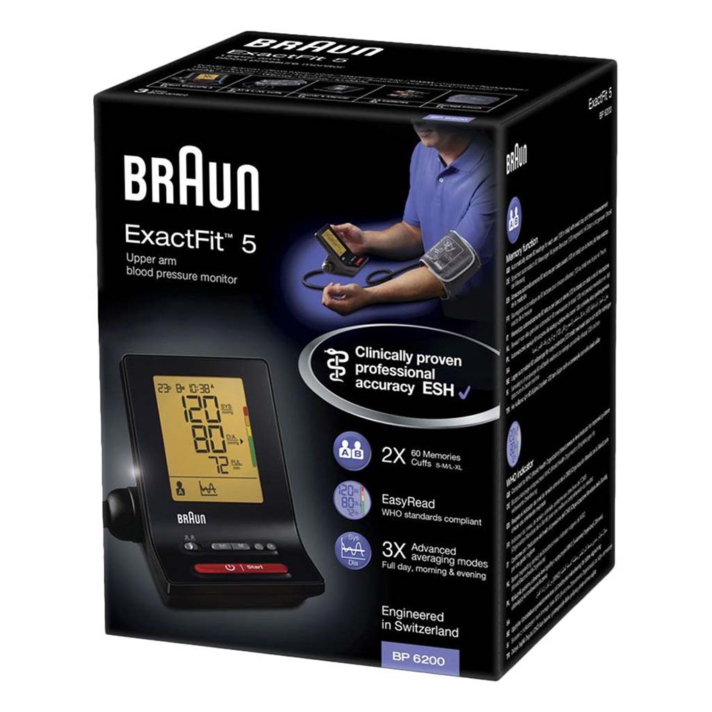 Braun BP-6200 Exactfit 5 Upper Arm BP Monitor - Easy Pharmacy LLC